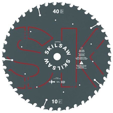 Skilsaw TBL SAW BLADE 40T 10""DIA 75240